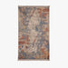 תמונה מזווית מספר 1 של המוצר DRISANU | שטיח מעוצב למסדרון בגוונים של בז' וכחול