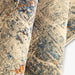 תמונה מזווית מספר 3 של המוצר DHARMO | שטיח למסדרון בעיצוב מופשט בגוונים של בז' וכחול