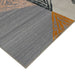 תמונה מזווית מספר 4 של המוצר Guillaume | שטיח צבעוני בדוגמת משולשים
