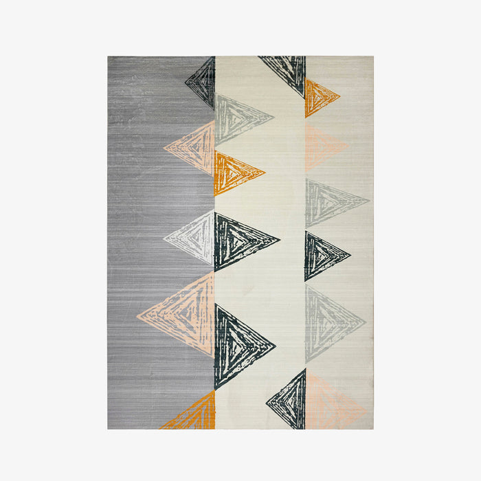 Guillaume | שטיח צבעוני בדוגמת משולשים