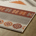 תמונה מזווית מספר 3 של המוצר TONI | שטיח אתני צבעוני