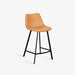 תמונה מזווית מספר 9 של המוצר ODA |  כיסא בר מרופד דמוי עור
