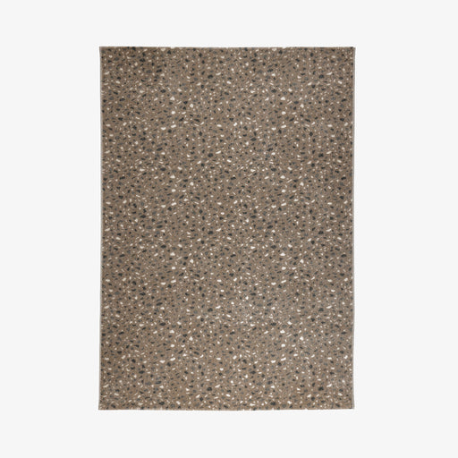 מעבר לעמוד מוצר MUBRIBU | שטיח מעוצב עם דוגמת טראצו בגוונים טבעיים