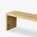 תמונה מזווית מספר 4 של המוצר Seijun | ספסל עץ בגוון אלון