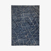 MEPHO | שטיח מעוצב בסגנון מודרני בגווני כחול ובז'