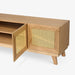 תמונה מזווית מספר 5 של המוצר ROMNEI | מזנון לסלון עשוי עץ בשילוב ראטן