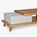 תמונה מזווית מספר 7 של המוצר LIBERO | שולחן עץ אלון עם יחידת מגירה