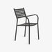 תמונה מזווית מספר 3 של המוצר CALLUM | כיסא גן מושלם עם משענות יד