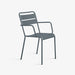 תמונה מזווית מספר 3 של המוצר MAYNARD | כיסא גן מודרני עם משענות יד