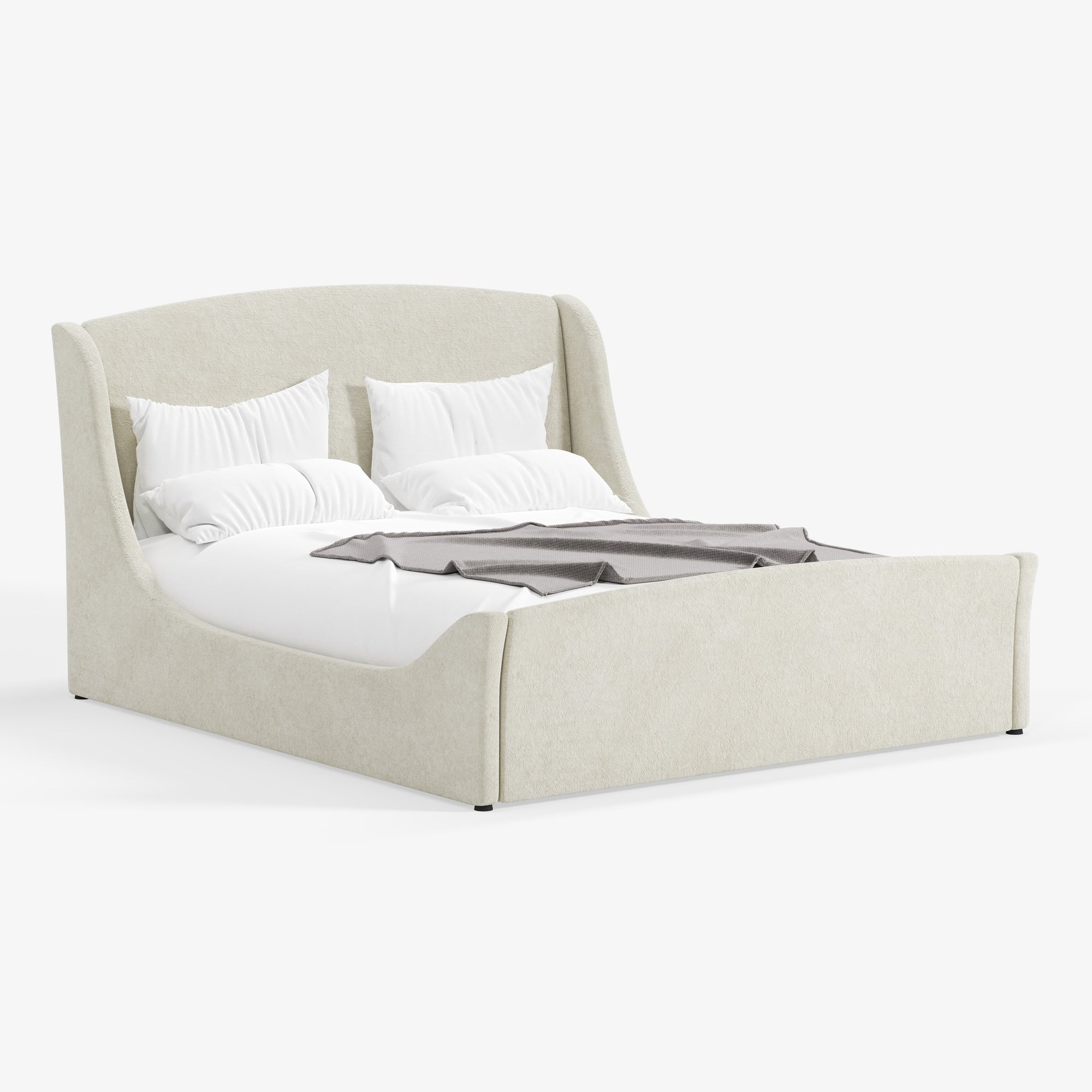 LEIA | מיטה מרופדת קלאסית עם מסגרת מעוצבת - KUALA