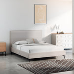 AMELIA | מיטה מרופדת בסגנון נורדי - KUALA