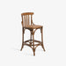 תמונה מזווית מספר 1 של המוצר Moa | כיסא בר כפרי בשילוב ראטן בגוון טבעי