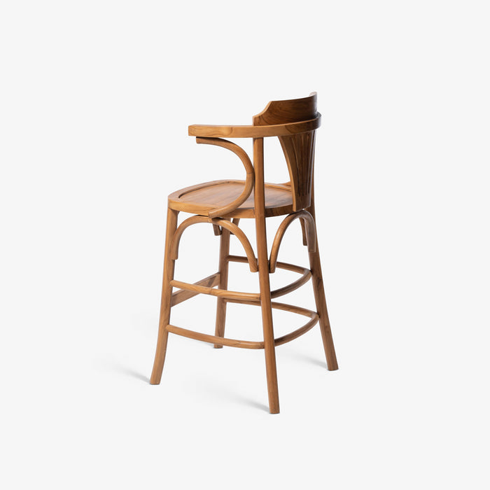 Niets | כיסא בר כפרי קלאסי מעץ