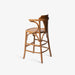 תמונה מזווית מספר 4 של המוצר Niets | כיסא בר כפרי קלאסי מעץ