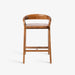 תמונה מזווית מספר 2 של המוצר KLAIR | כיסא בר נורדי עם משענת מעוגלת