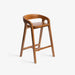 תמונה מזווית מספר 1 של המוצר KLAIR | כיסא בר נורדי עם משענת מעוגלת