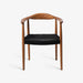 תמונה מזווית מספר 2 של המוצר NENGAH | כיסא בסגנון כפרי בשילוב חבלים