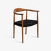 תמונה מזווית מספר 1 של המוצר NENGAH | כיסא בסגנון כפרי בשילוב חבלים