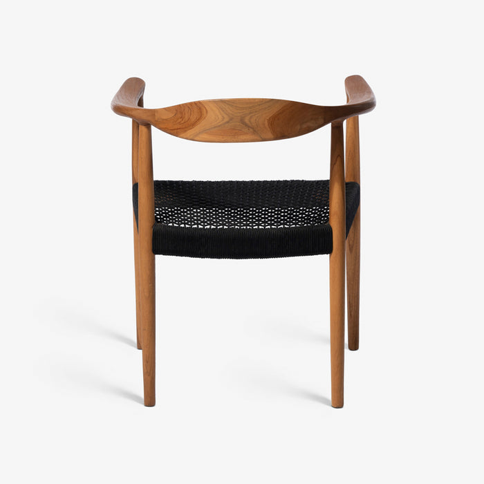 NENGAH | כיסא בסגנון כפרי בשילוב חבלים