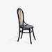 תמונה מזווית מספר 2 של המוצר LIS | כיסא מעץ טיק בגוון שחור ובשילוב ראטן
