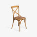 תמונה מזווית מספר 1 של המוצר NILS | כיסא כפרי קלאסי בשילוב ראטן בגוון טבעי
