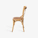 תמונה מזווית מספר 3 של המוצר NILS | כיסא כפרי קלאסי בשילוב ראטן בגוון טבעי