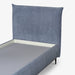 תמונה מזווית מספר 6 של המוצר OCEANE | מיטת נוער מעוצבת בבד קורדרוי