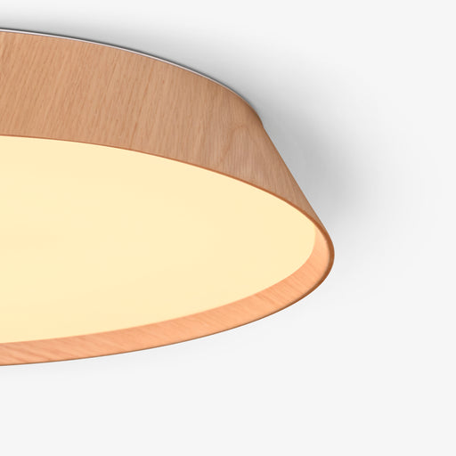 מעבר לעמוד מוצר Malthe | מנורה צמודת תקרה בשילוב עץ