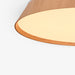 תמונה מזווית מספר 3 של המוצר Malthe | מנורה צמודת תקרה בשילוב עץ