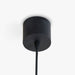 תמונה מזווית מספר 4 של המוצר HAZEL | מנורת תליה בגוון שחור בשילוב עץ