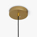 תמונה מזווית מספר 5 של המוצר Naja | מנורת תליה מודרנית ומעוצבת בשילוב שני עיגולים