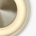 תמונה מזווית מספר 4 של המוצר CORDELIA | מנורת קיר עגולה בגוון זהב ובשילוב זכוכית שקופה