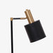 תמונה מזווית מספר 3 של המוצר VIBE | מנורת עמידה מודרנית בגווני שחור וזהב