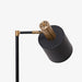 תמונה מזווית מספר 5 של המוצר VIBE | מנורת עמידה מודרנית בגווני שחור וזהב