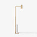 תמונה מזווית מספר 1 של המוצר Sigrid | מנורת עמידה מודרנית משולבת שיש וגוון זהב