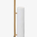 תמונה מזווית מספר 2 של המוצר Sigrid | מנורת עמידה מודרנית משולבת שיש וגוון זהב
