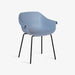 תמונה מזווית מספר 3 של המוצר Oberlo | כיסא פולימר היסטרי