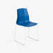 תמונה מזווית מספר 1 של המוצר Hansi | כיסא פולימר היסטרי עם טקסטורה מושלמת