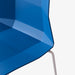 תמונה מזווית מספר 5 של המוצר Hansi | כיסא פולימר היסטרי עם טקסטורה מושלמת