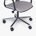 תמונה מזווית מספר 3 של המוצר Aasiya | כיסא משרדי מודרני בגווני אפור ושחור