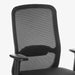 תמונה מזווית מספר 3 של המוצר Male | כיסא משרדי מודרני בגוון שחור