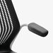 תמונה מזווית מספר 6 של המוצר Lindau | כיסא משרדי מודרני בגווני שחור ולבן