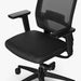 תמונה מזווית מספר 4 של המוצר BASILAN | כיסא מנהלים מודרני בגוון שחור ובשילוב אפור כהה