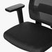 תמונה מזווית מספר 5 של המוצר BASILAN | כיסא מנהלים מודרני בגוון שחור ובשילוב אפור כהה