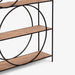 תמונה מזווית מספר 8 של המוצר Kopert | סיפריה מעץ מנגו עם מסגרת מתכת בגוון שחור
