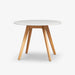 תמונה מזווית מספר 2 של המוצר HIGH | שולחן אוכל עם רגלי עץ אלון