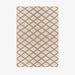 תמונה מזווית מספר 1 של המוצר JING | שטיח בוהו בגווני חום-שמנת