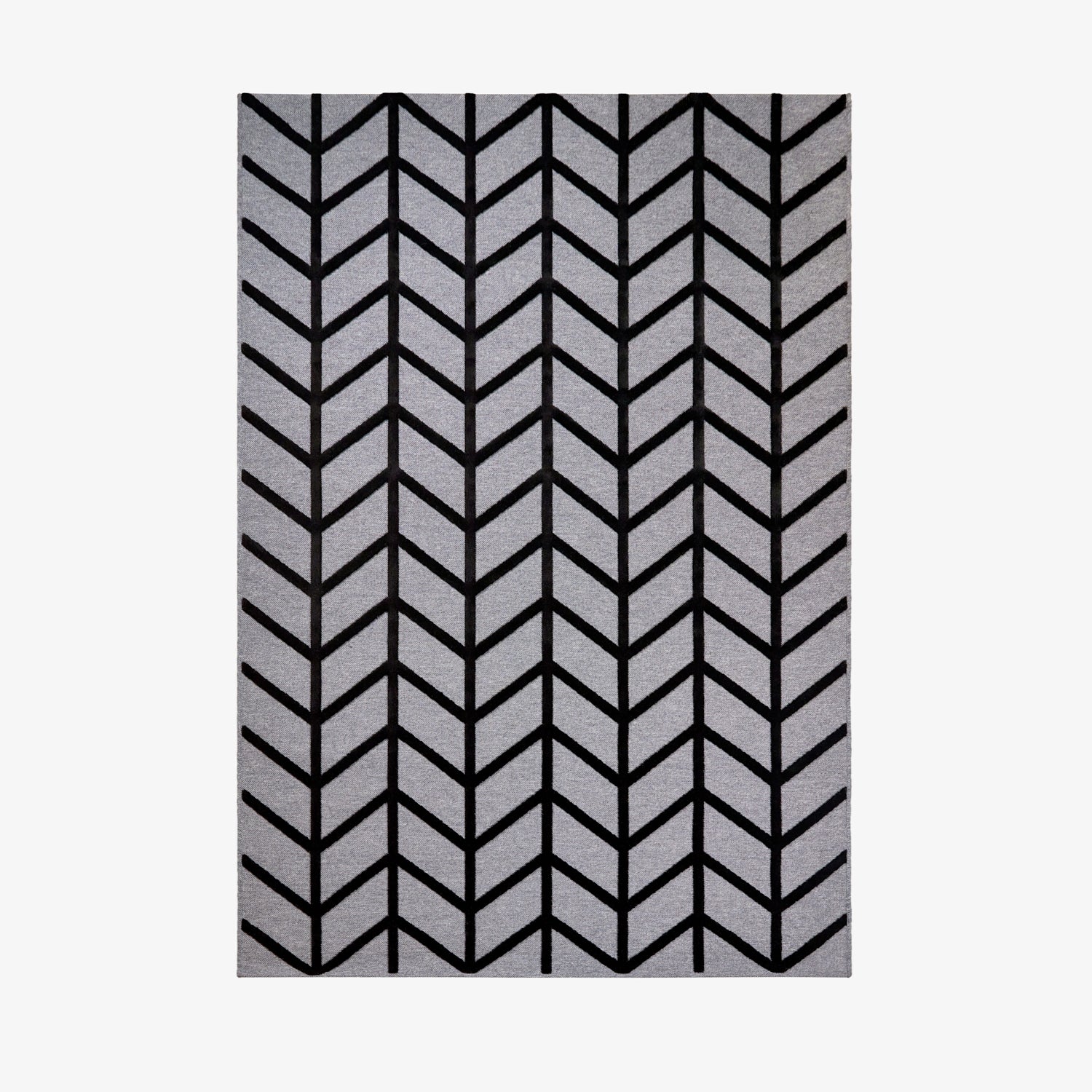 VIKRAM | שטיח בגווני אפור שחור