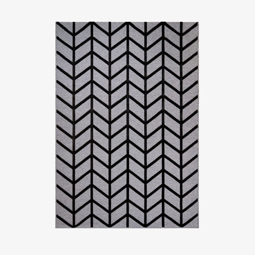 מעבר לעמוד מוצר VIKRAM | שטיח בגווני אפור שחור