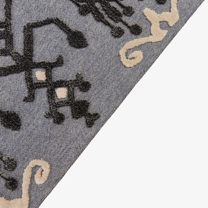 CHARU | שטיח בעיצוב מרהיב בגווני בז', אפור ושחור